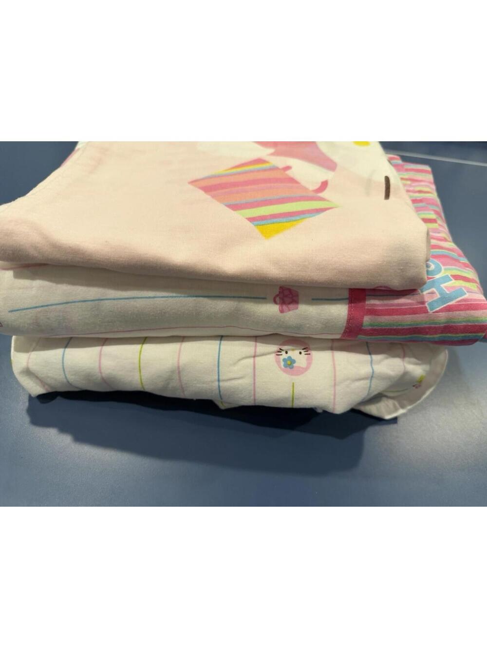 Hello Kitty Sanrio 3 Pc Sheet Set Twin